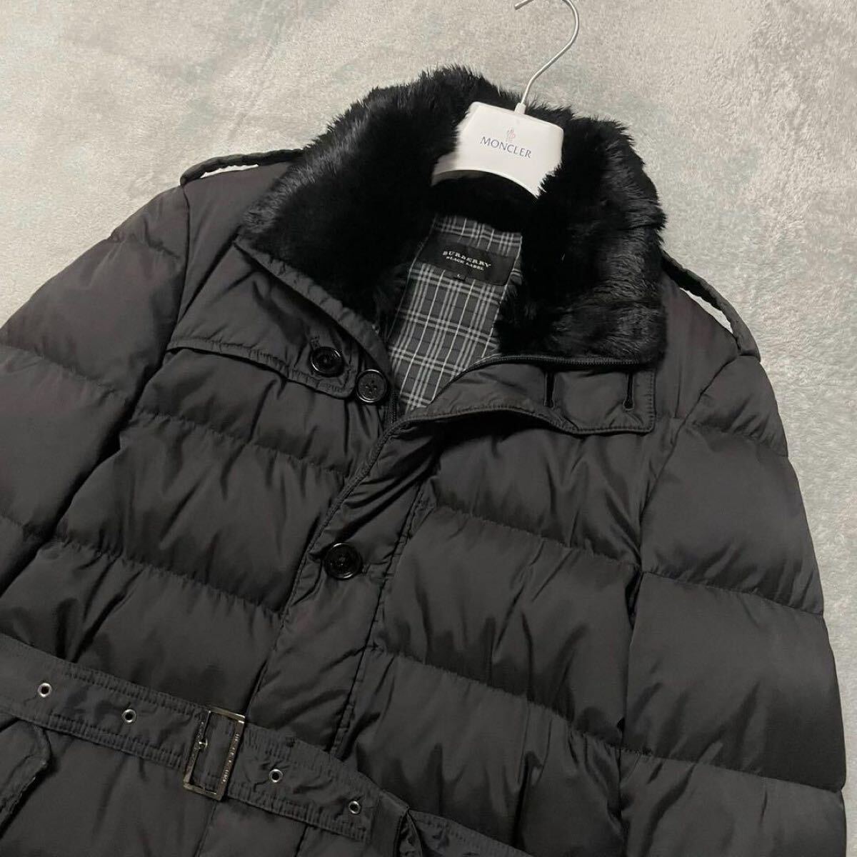 極美品!Lサイズ☆BURBERRY BLACK LABEL バーバリーブラック 極美品!Lサイズ☆BURBERRY BLACK LABEL バーバリーブラック