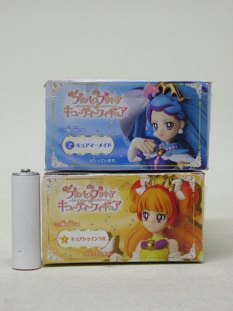 # Bandai Go! Princess Precure cutie - фигурка 2 вид (kyuama-me-do/kyu следы u чернила ru)