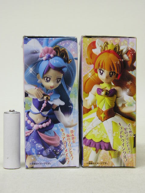 # Bandai Go! Princess Precure cutie - фигурка 2 вид (kyuama-me-do/kyu следы u чернила ru)