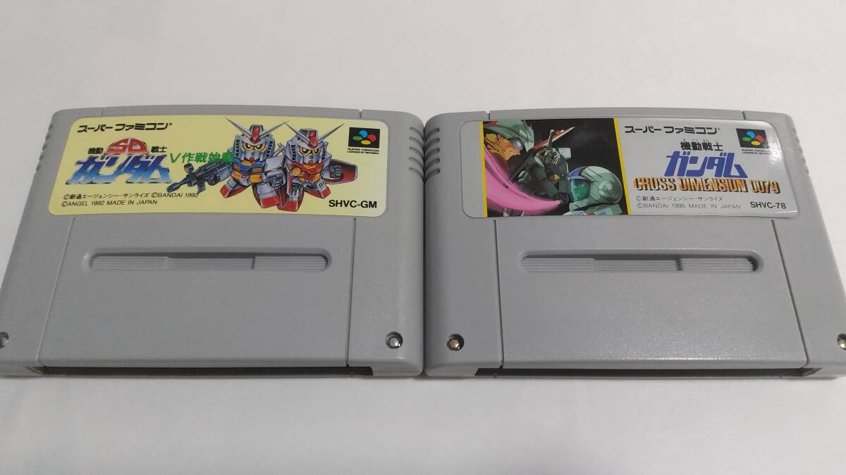 【送料込み】SFC　パワーフォーメーションパズル　SDガンダム V作戦始動　G NEXT　クロスディメンション 0079　簡易消毒済み　