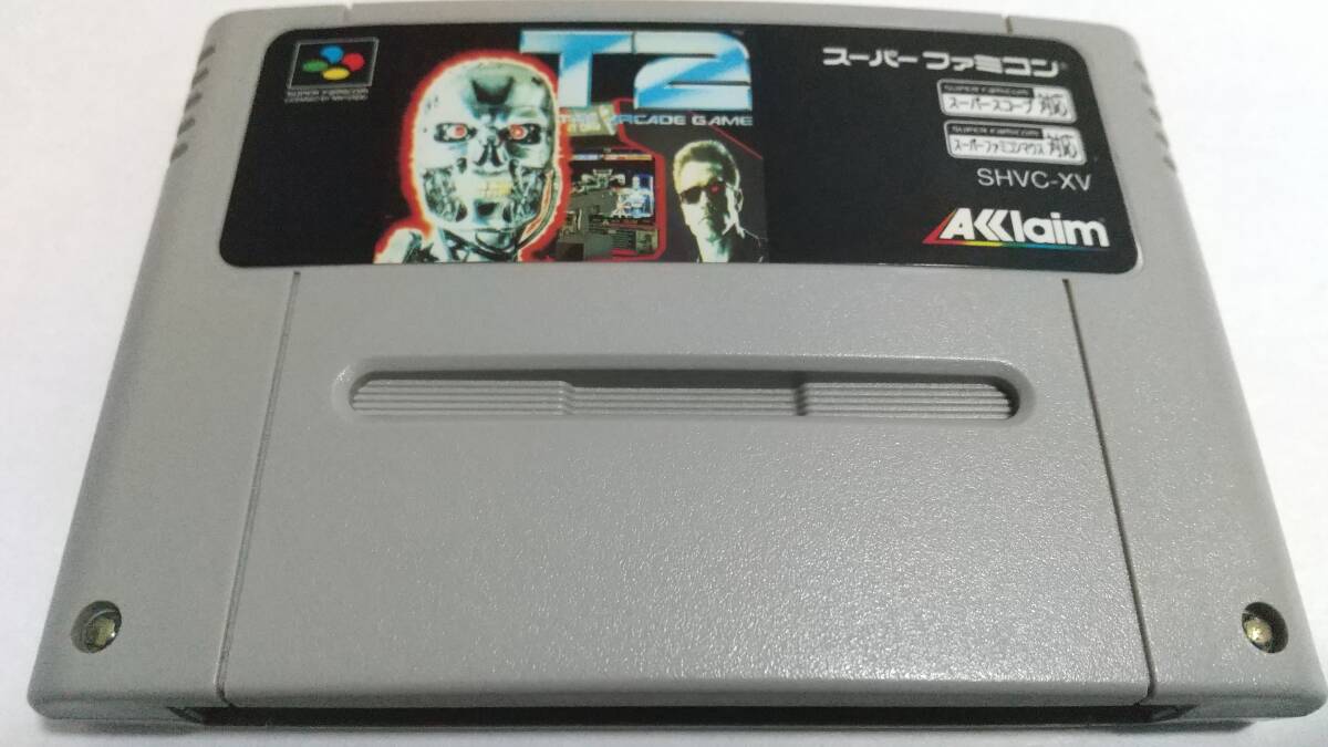 【送料込み】SFC　T2 THE ARCADE GAME　BATMAN RETURNS　ターミネーター2 ザ・アーケードゲーム　バットマンリターンズ　簡易消毒済み