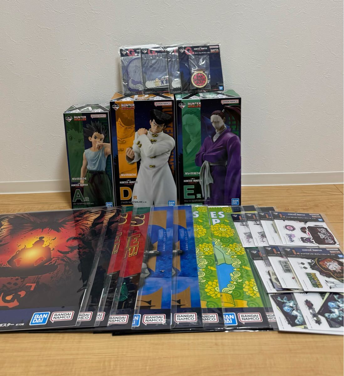 新品 未開封 HUNTER×HUNTER フィギュア 一番くじ まとめ A D E 新品 未開封 HUNTER×HUNTER フィギュア 一番くじ まとめ A D E