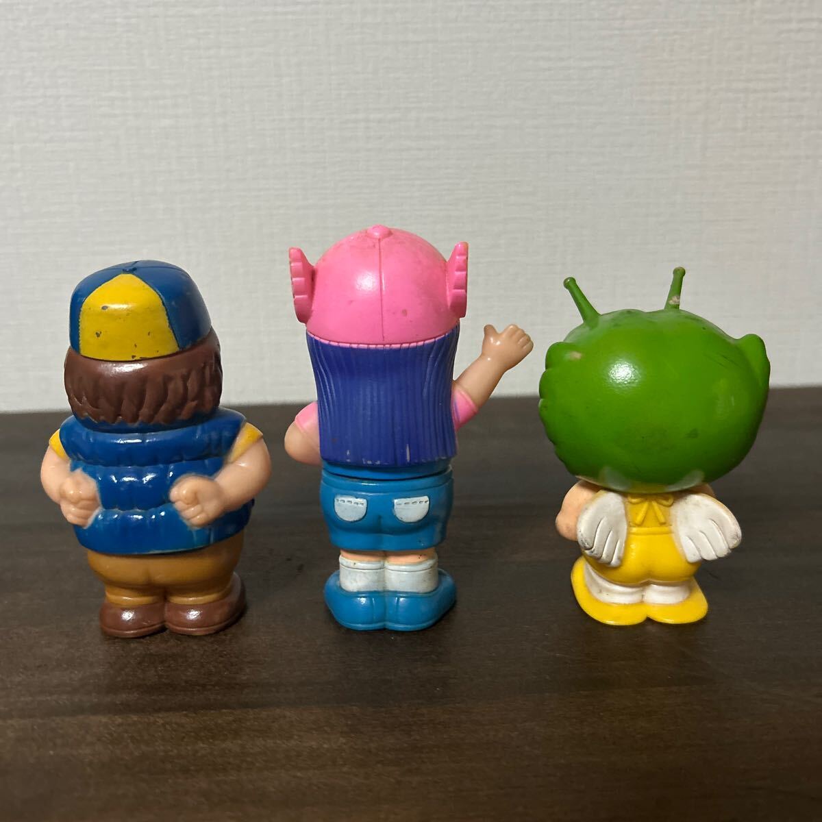 昭和レトロ ソフビ アラレちゃん ポピー 当時物 3体セット 昭和レトロ ソフビ アラレちゃん ポピー 当時物 3体セット