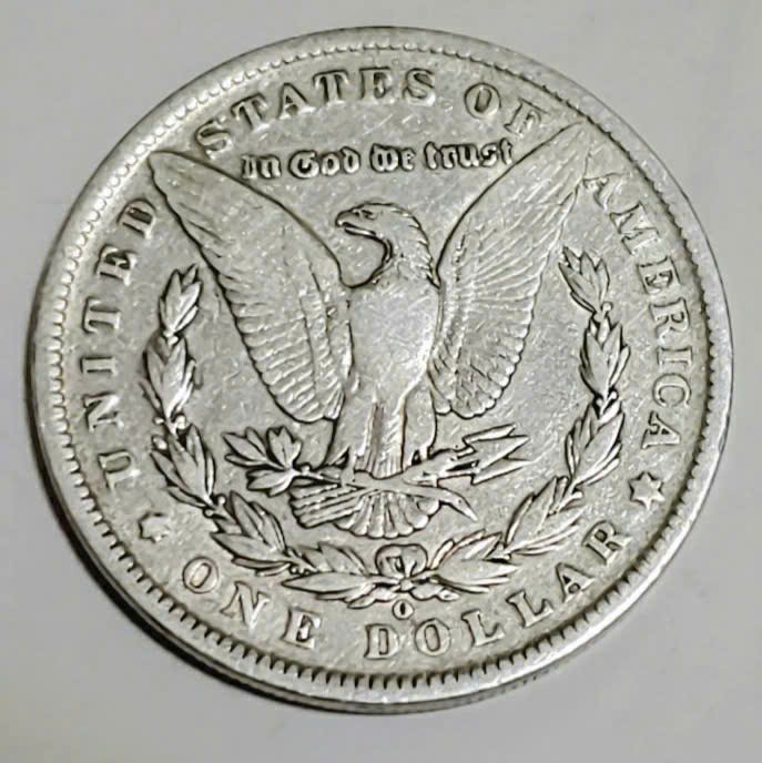 1890-O アメリカ合衆国 1ドル銀貨 モルガン ダラー Morgan US 1890-O アメリカ合衆国 1ドル銀貨 モルガン ダラー Morgan US