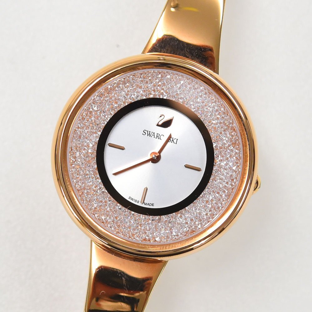 1円 可動品 腕時計 スワロフスキー SWAROVSKI クリスタルライン 1円 可動品 腕時計 スワロフスキー SWAROVSKI クリスタルライン
