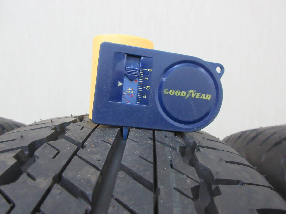 中古夏タイヤ 4本セット 195/80R15-AT20 GRANDTREKダンロップ ジムニー 新車外し_画像9