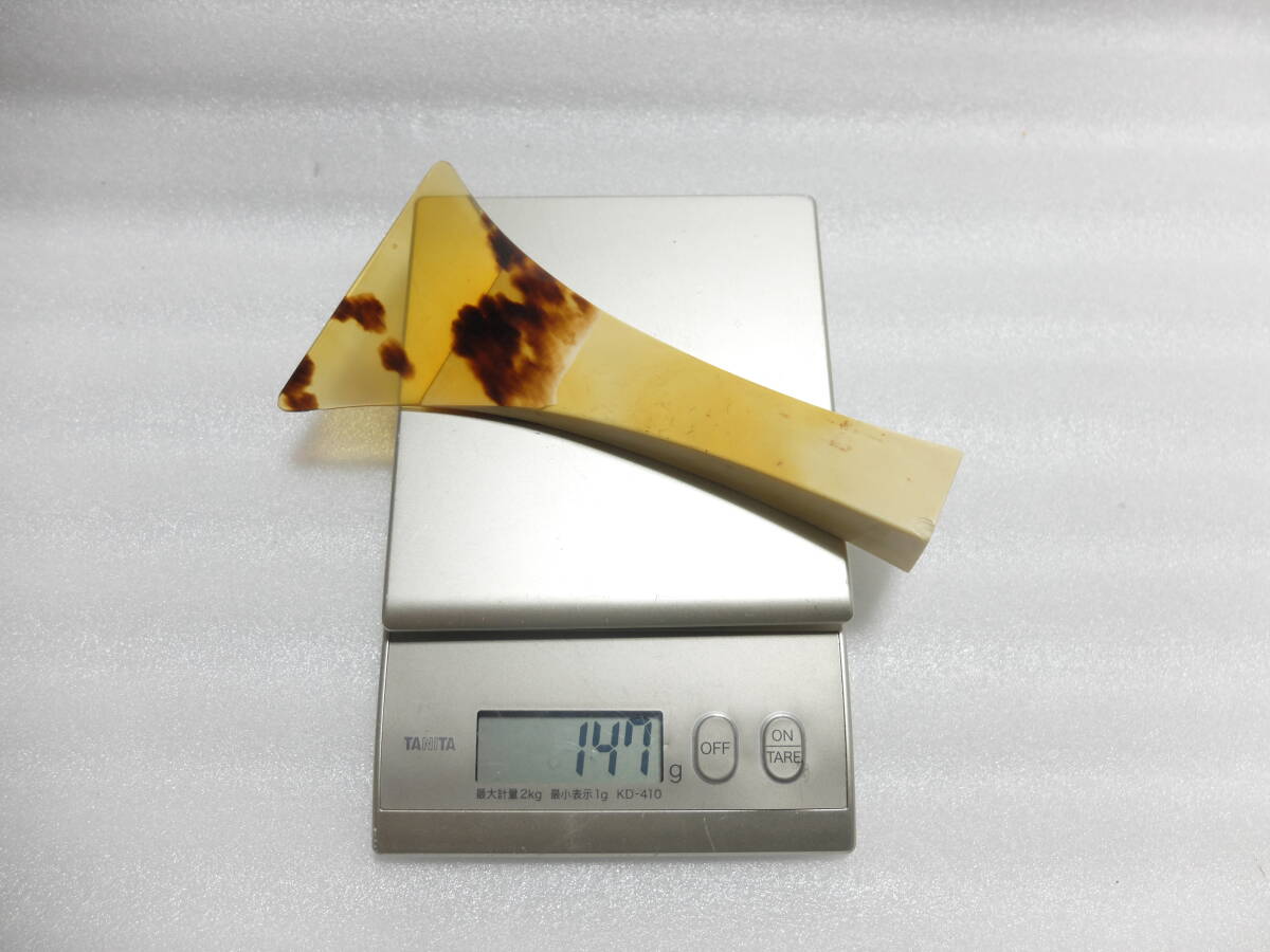 三味線 撥(ばち) 象牙風? 鼈甲風? USED難有ジャンク品(バチ 三味線 撥(ばち) 象牙風? 鼈甲風? USED難有ジャンク品(バチ