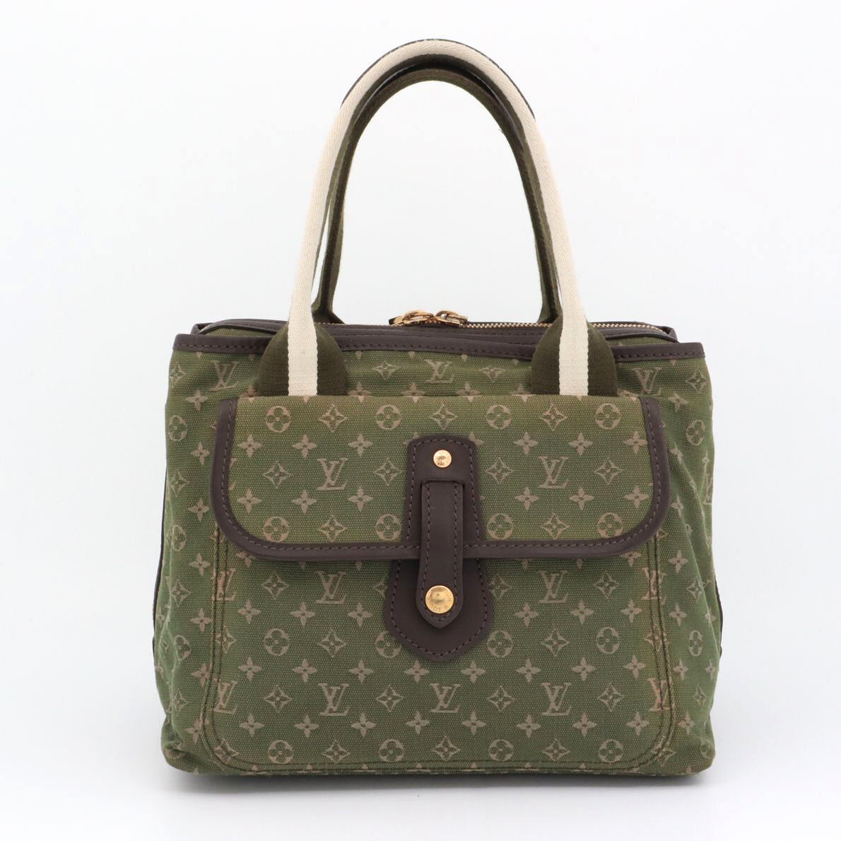 ルイヴィトン LOUIS VUITTON モノグラムミニ サック マリーケイト ハンドバッグ TSTカーキ キャンバス×レザー レディース M92507
