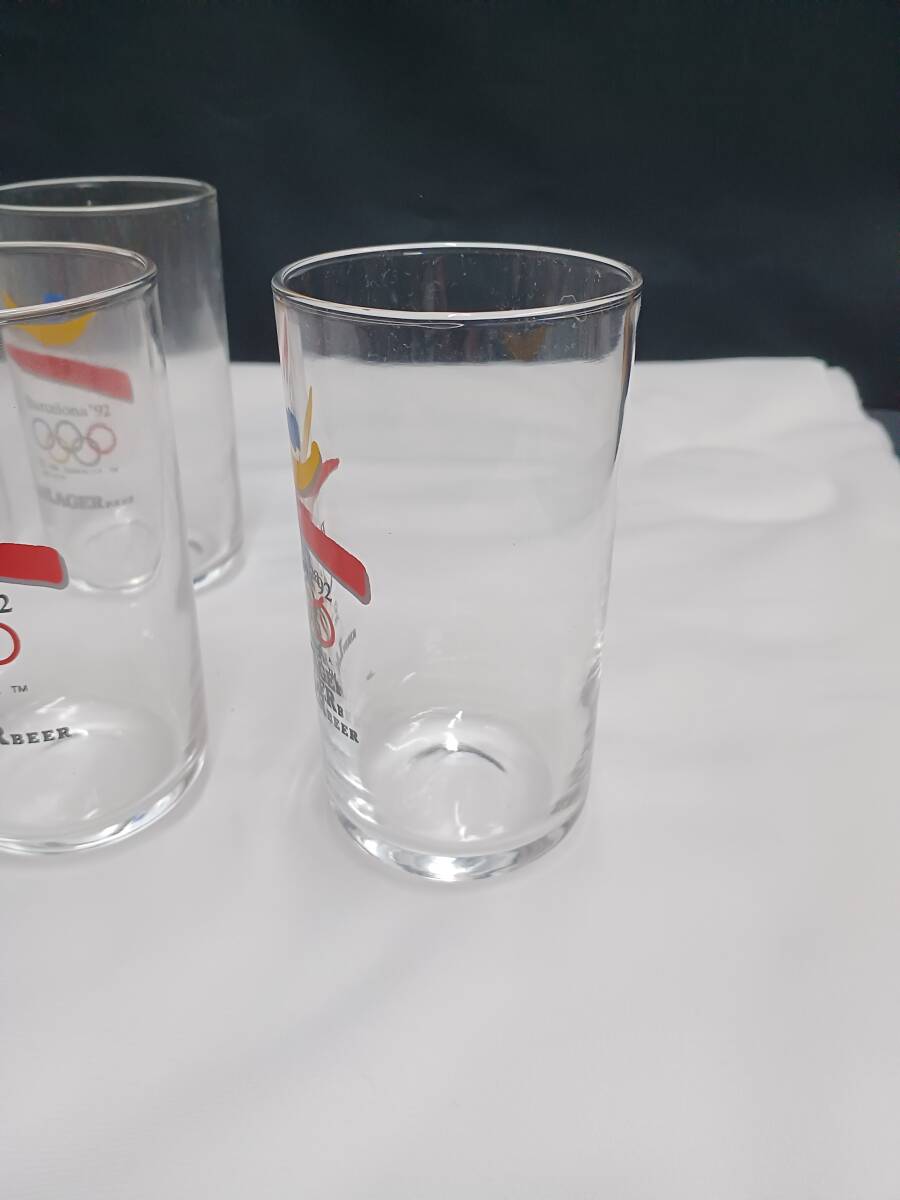  жираф Rugger Barcelona Olympic 1992 год бокал для пива 9 шт. комплект новый товар не использовался долгосрочное хранение 