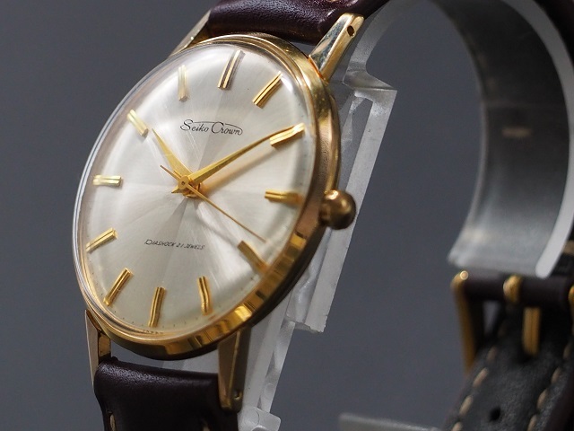 希少 変わり文字盤 諏訪精工舎 美品 セイコー クラウン Seiko 希少 変わり文字盤 諏訪精工舎 美品 セイコー クラウン Seiko
