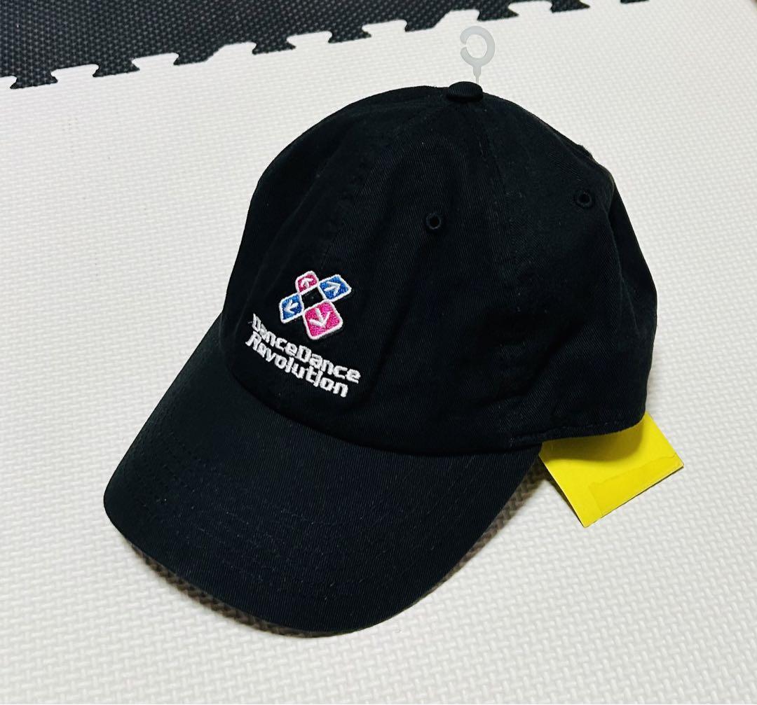 ダンスダンスレボリューション　キャップ　黒　新品　匿名配送