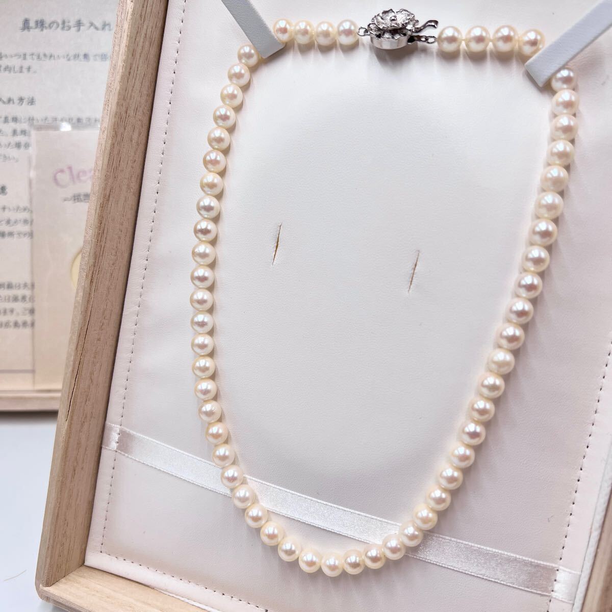 干渉色◎【美品 テリ抜群】アコヤ あこや 本真珠 41cm パール 干渉色◎【美品 テリ抜群】アコヤ あこや 本真珠 41cm パール
