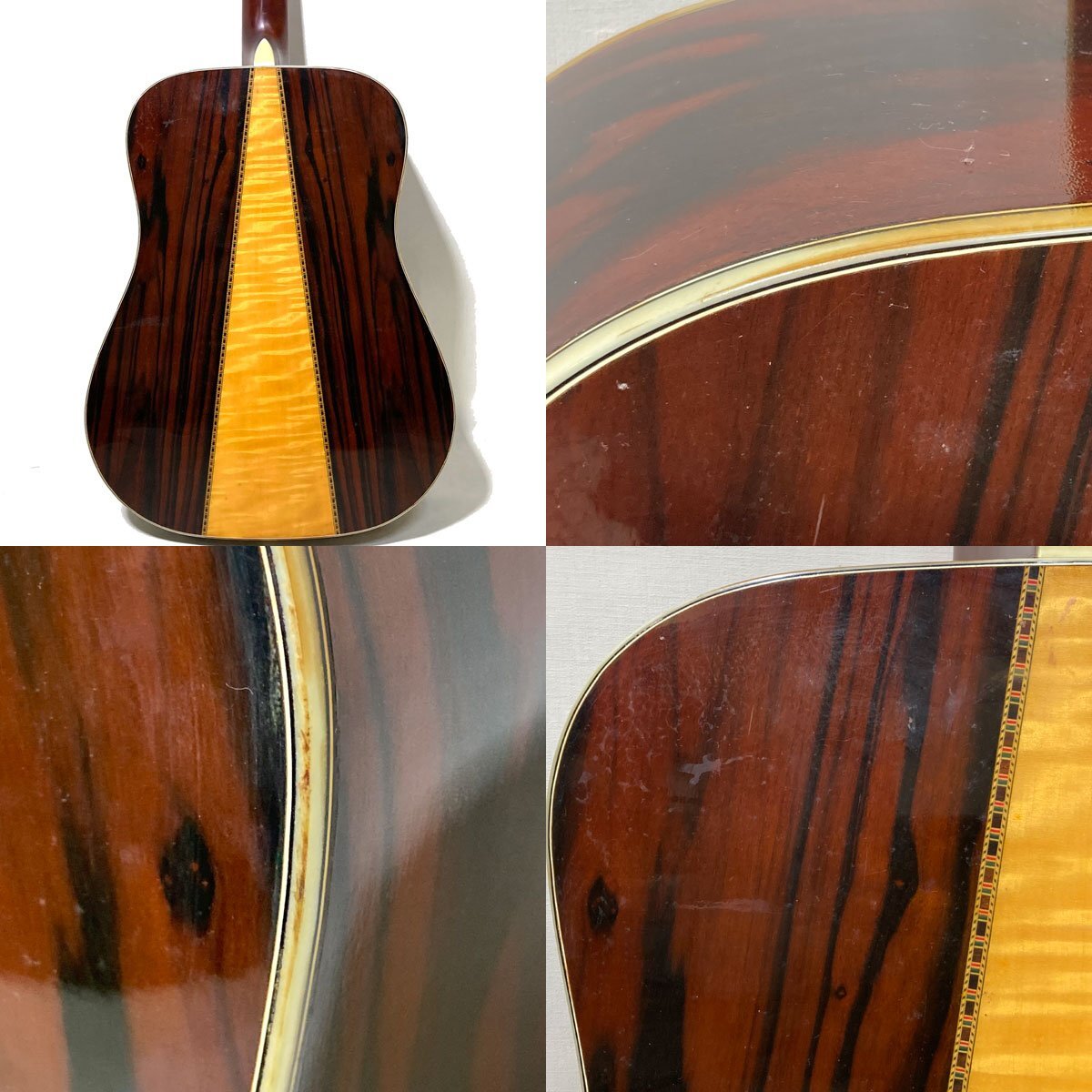 Morris W-40 縦ロゴ 3ピースバック モーリス アコースティック