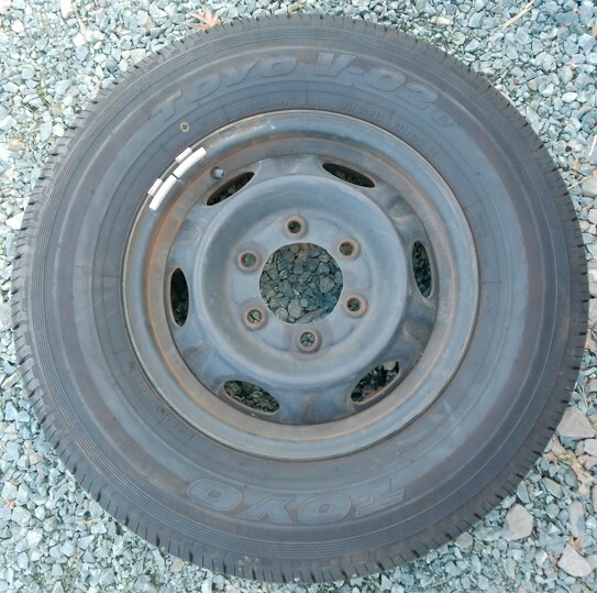 TOYO V-02e 195 80 15 107/105L LT サマータイヤ スチールホイール 15J×5.5J バン用 商用車 4本セット 20250315 ysdsnit h 0315