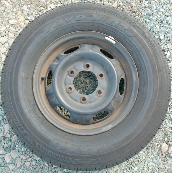 TOYO V-02e 195 80 15 107/105L LT サマータイヤ スチールホイール 15J×5.5J バン用 商用車 4本セット 20250315 ysdsnit h 0315