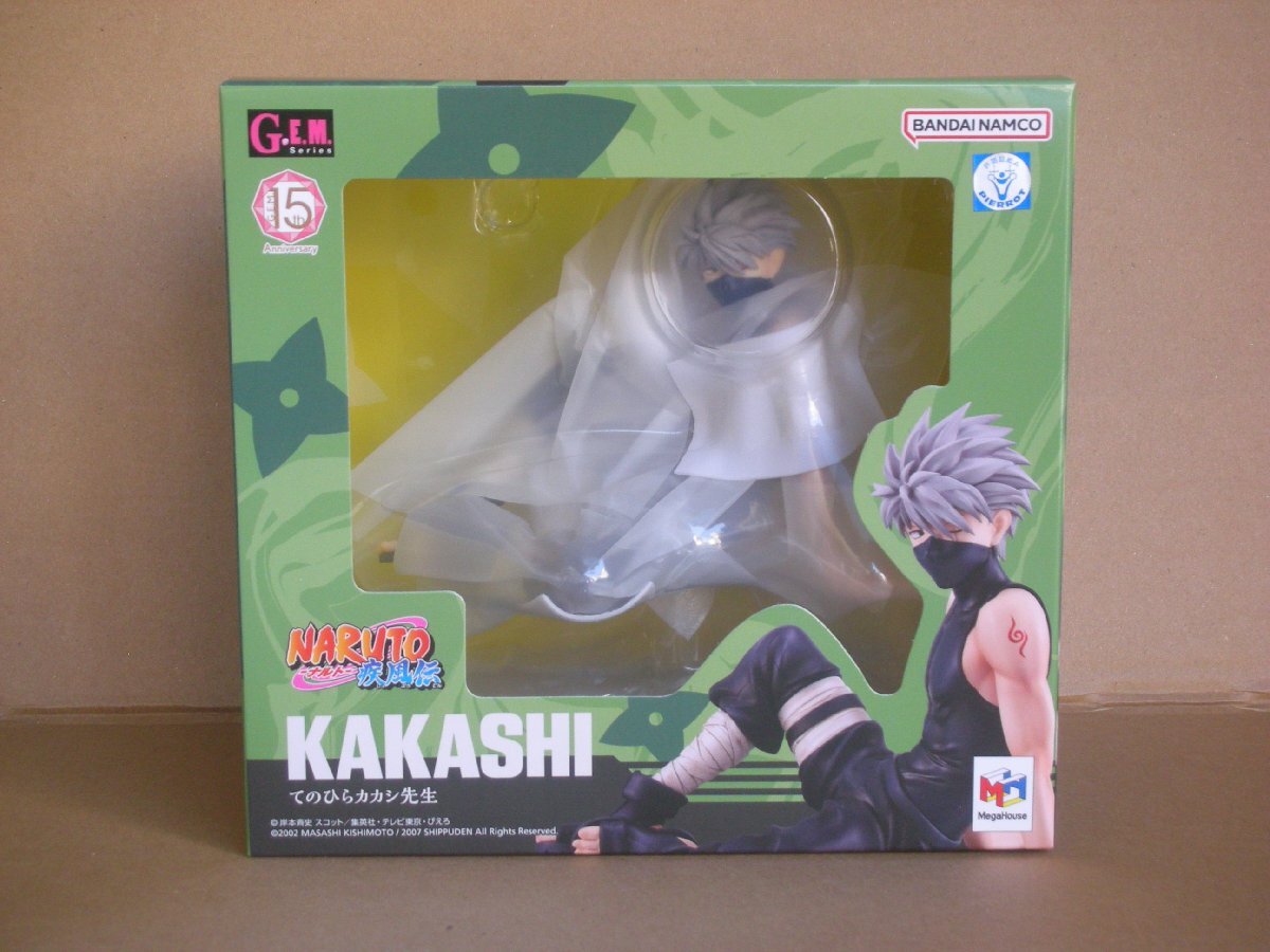 G.E.M.シリーズ NARUTO-ナルト- 疾風伝 てのひらカカシ先生 完成 G.E.M.シリーズ NARUTO-ナルト- 疾風伝 てのひらカカシ先生 完成