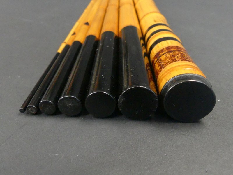 w579 美品 竿かづ 山女魚 7本継 4.58m 和竿 竹竿 渓流 重さ209g w579 美品 竿かづ 山女魚 7本継 4.58m 和竿 竹竿 渓流 重さ209g
