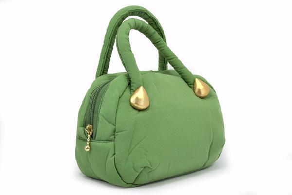 ■ 千円 ～新品 送料全國￥600 ★ お灑落で可愛い レディース ミニ バッグ ポーチ （グリーン）