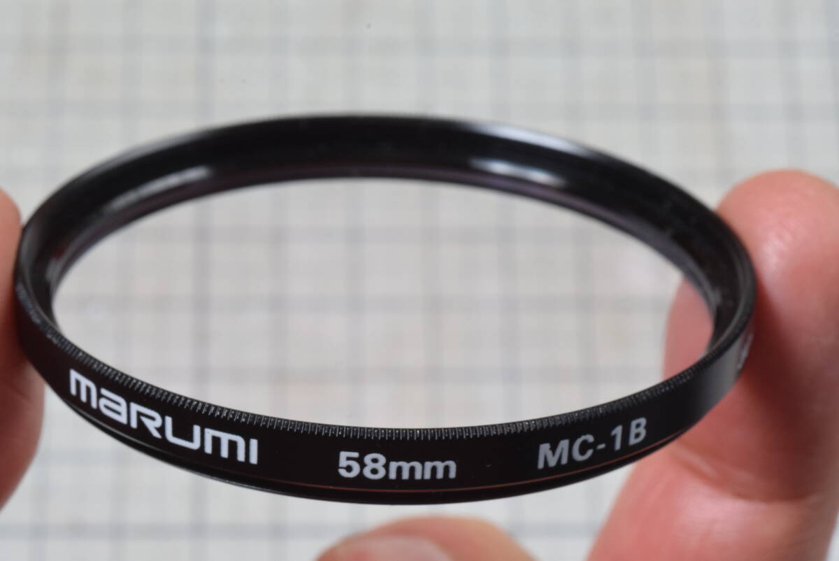 ＃ J 1555 ５８ｍｍ フィルター（中古品）