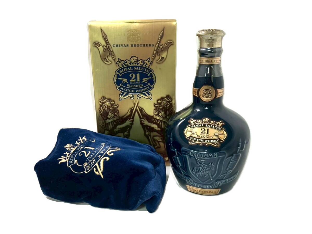 □【未開栓】ROYAL SALUTE/ロイヤルサルート 21年 スコッチ □【未開栓】ROYAL SALUTE/ロイヤルサルート 21年 スコッチ