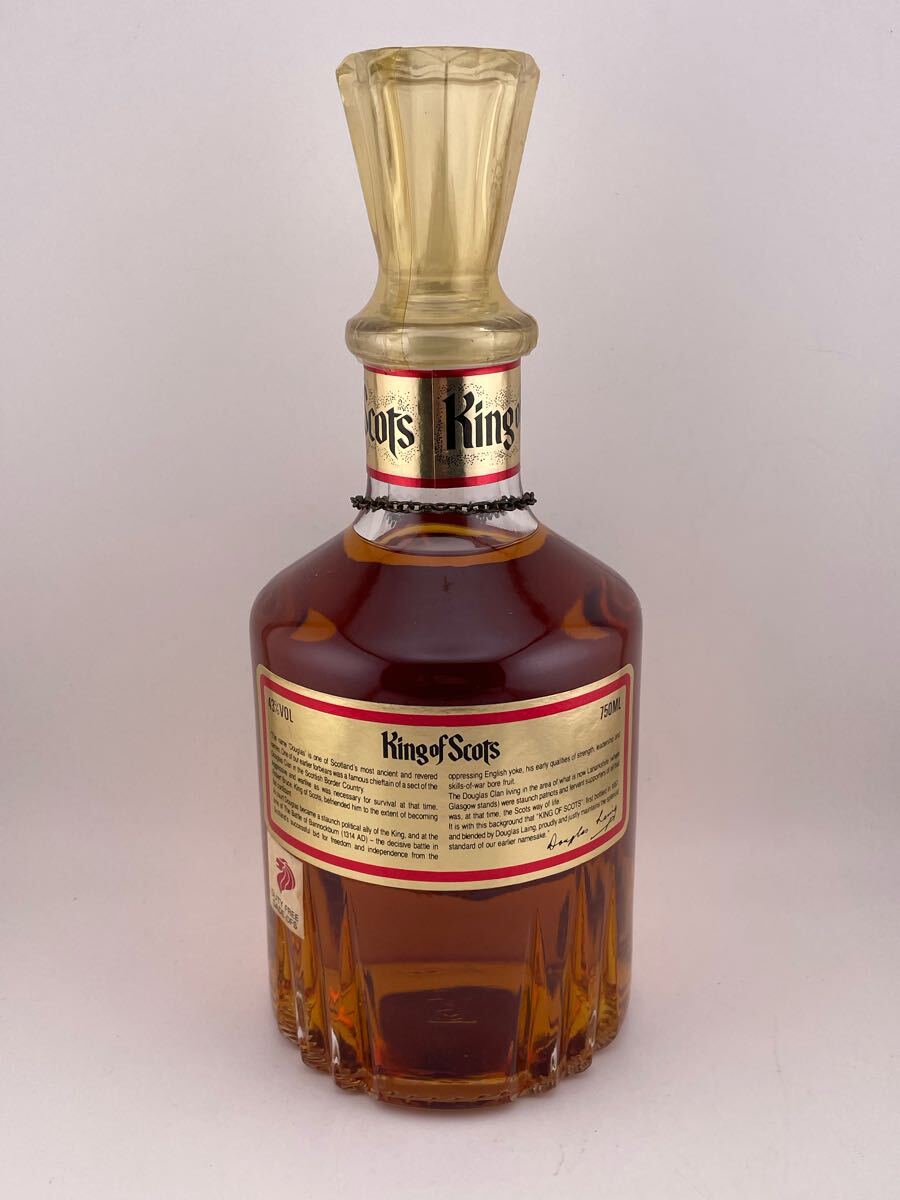 定番の冬ギフト 未開栓 古酒 Whisky Scotch Old Extra Rare Scots of King ウイスキー