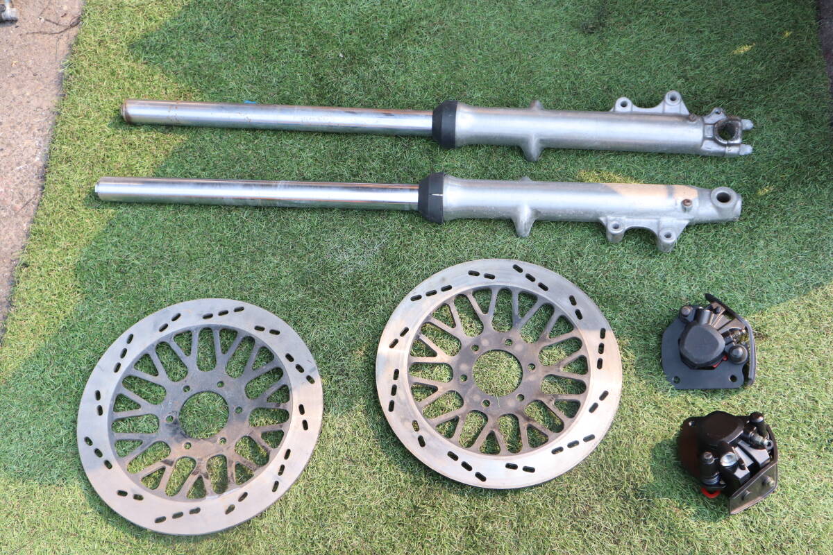 GSX400F ダブルディスク 中古 GS400 Z400FX CB400T CB250T GSX400F ダブルディスク 中古 GS400 Z400FX CB400T CB250T
