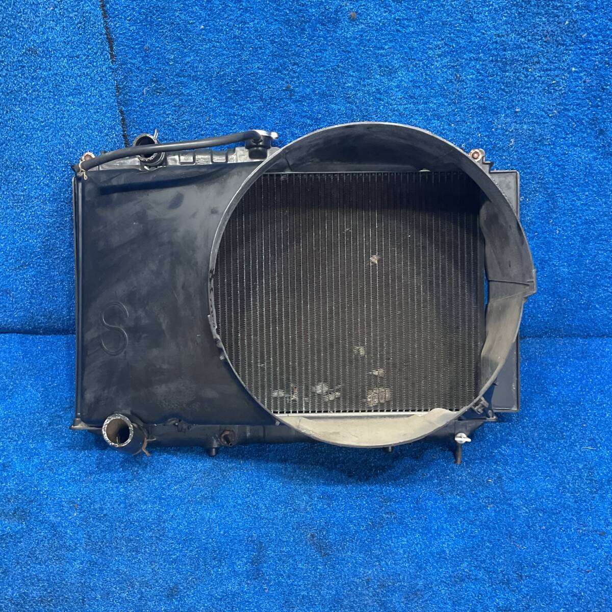[AK-0026881][8] S63 旧車 トヨタ クレスタ SX70 GX71 X70 X71 　『　MT用 ラジエーター ファンシュラウド　』　597581_画像4