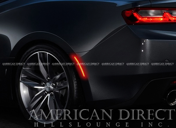 [ немедленная уплата / затонированный ]16y- Chevrolet Camaro LED подкладка боковой маркер (габарит) передний янтарь orange / задний красный 4 шт. комплект ( для одной машины )