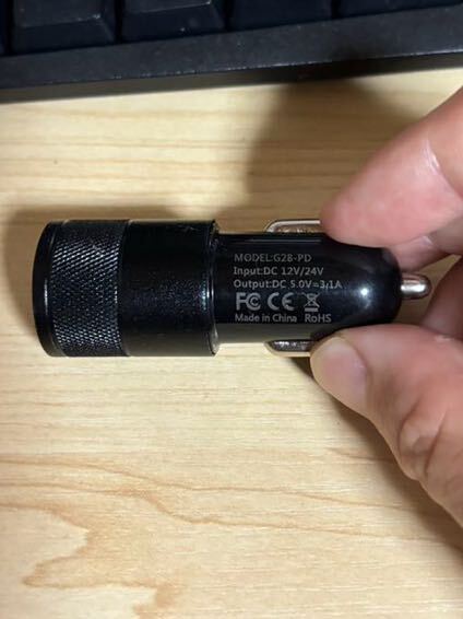 シガーソケット スマホ充電器 USB PD対応_画像4