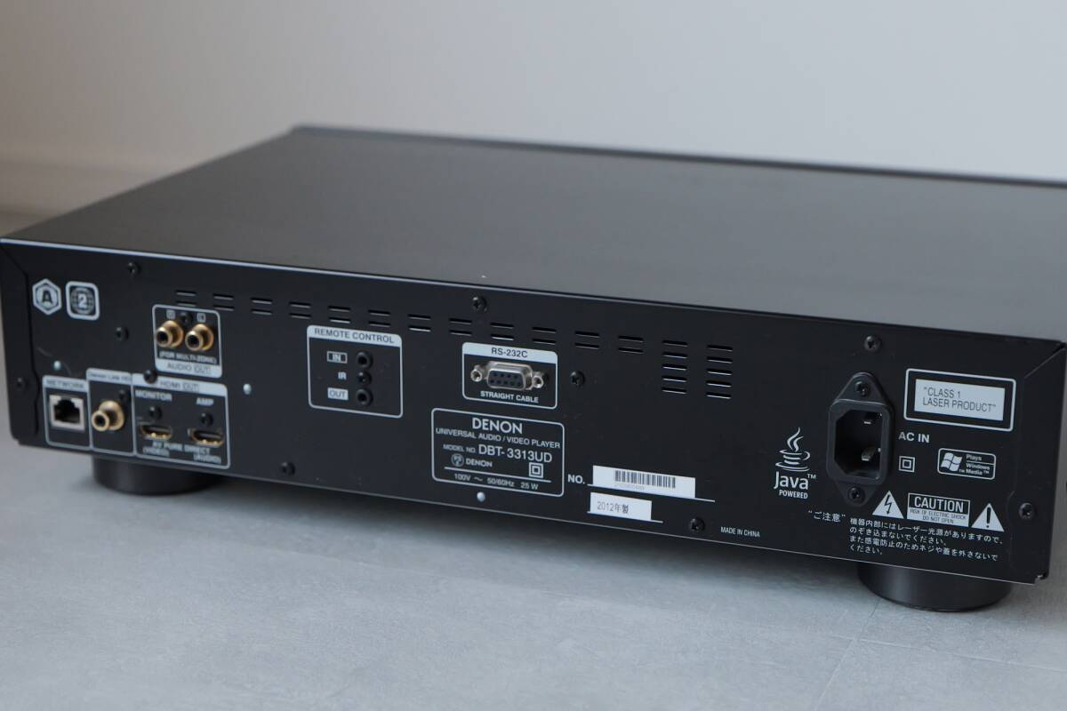 DENON DBT-3313UD ユニバーサルプレーヤー BD.SACD 難あり