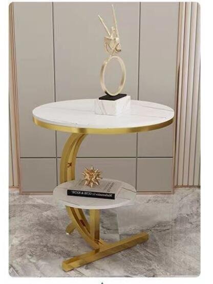 高級家具☆北欧風コーヒーテーブル 丸型テーブル 大理石製 高級家具☆北欧風コーヒーテーブル 丸型テーブル 大理石製