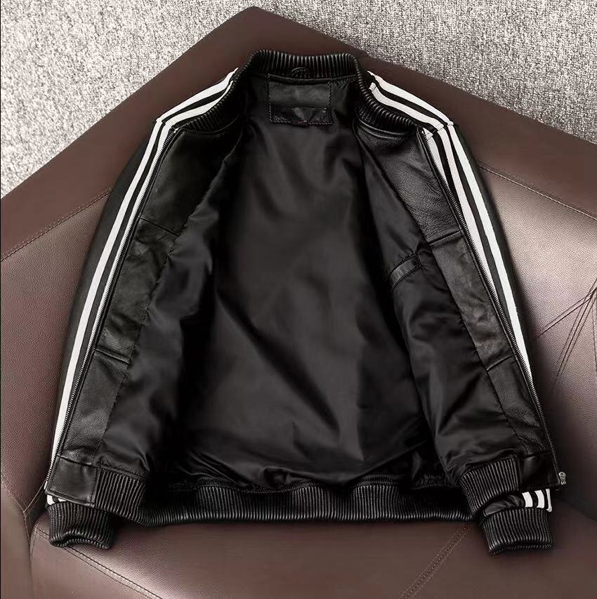 本革 革ジャン バイクレザー 羊革 ライダース メンズファッション シープスキン 男女兼用 トップス S～4XL