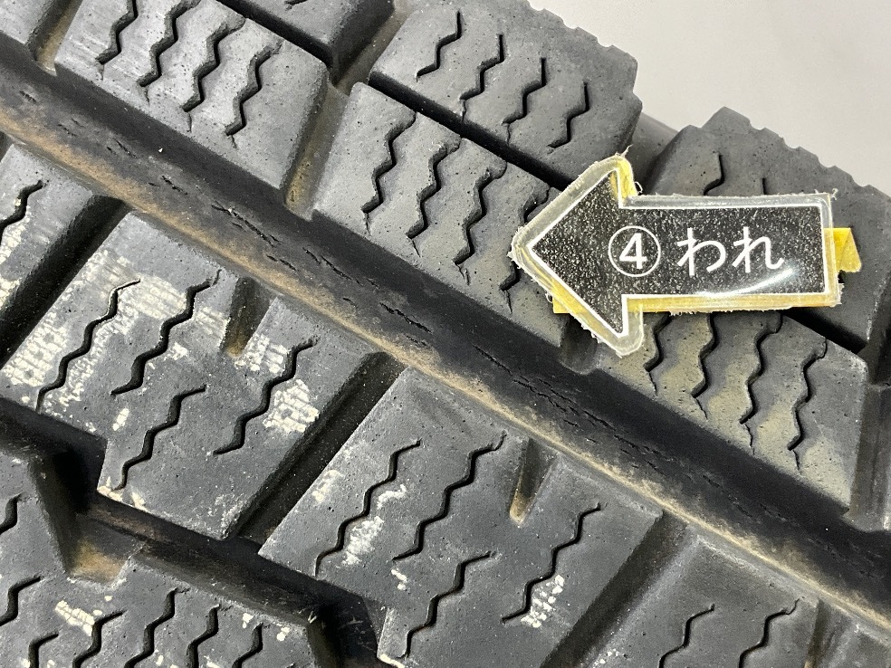 中古タイヤ 4本セット 165R14 6PR ダンロップ WINTERMAXX SV01 冬 スタッドレス 165/14 6PR ボンゴ/ADバン b11131