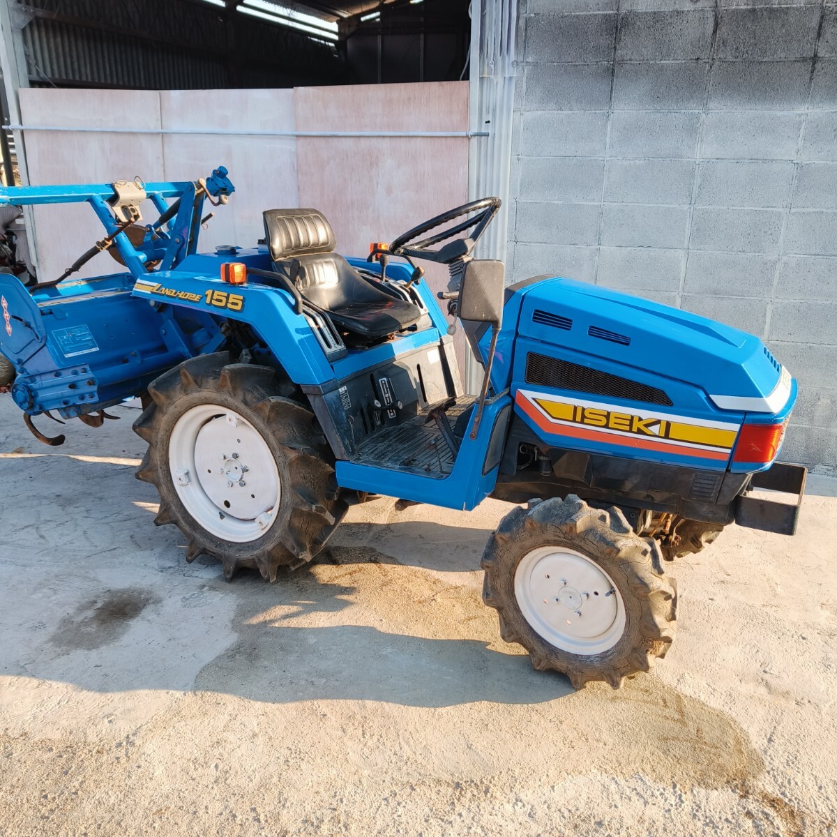  Iseki трактор 4WD TU155F 15 лошадиные силы 1308 час роторный 