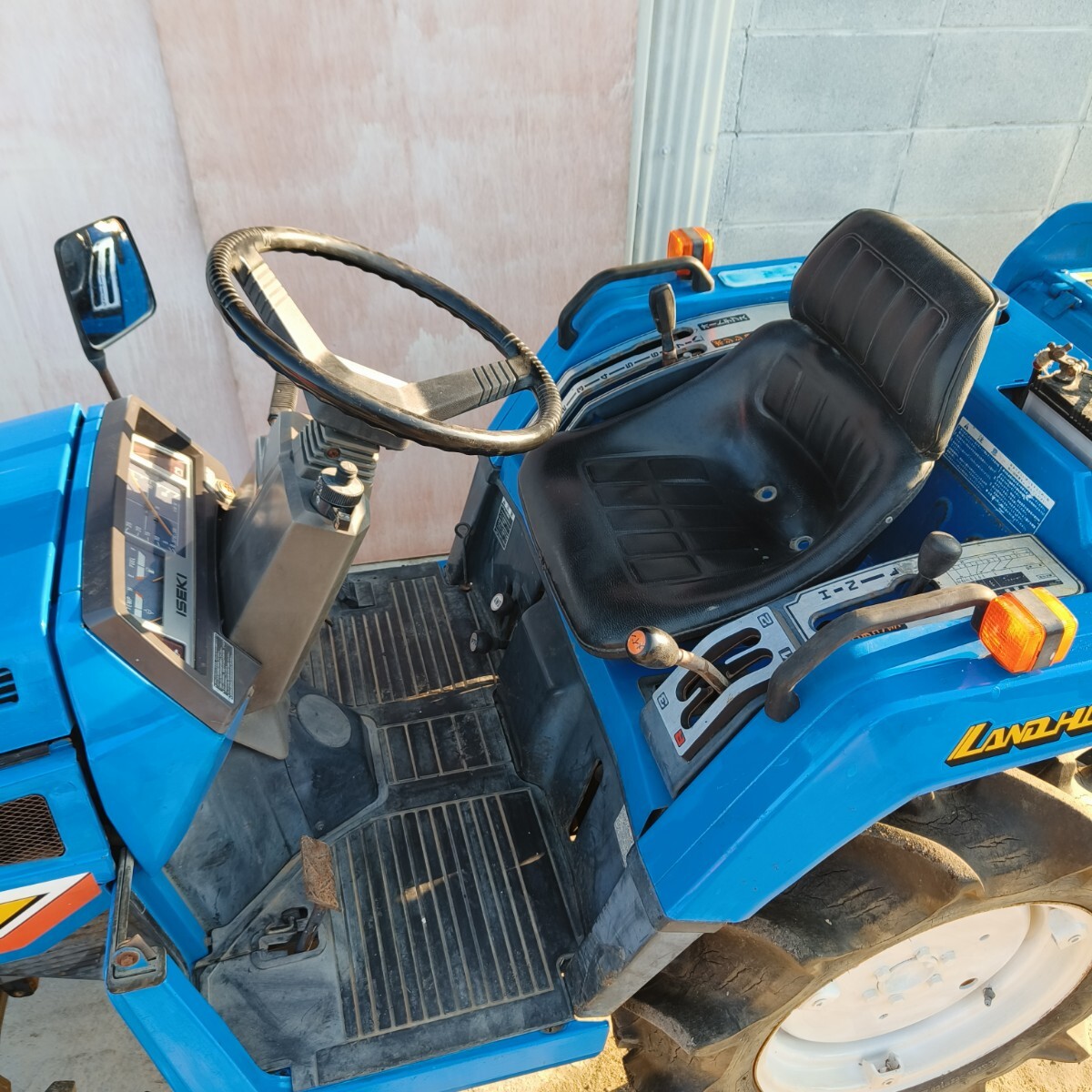  Iseki трактор 4WD TU155F 15 лошадиные силы 1308 час роторный 