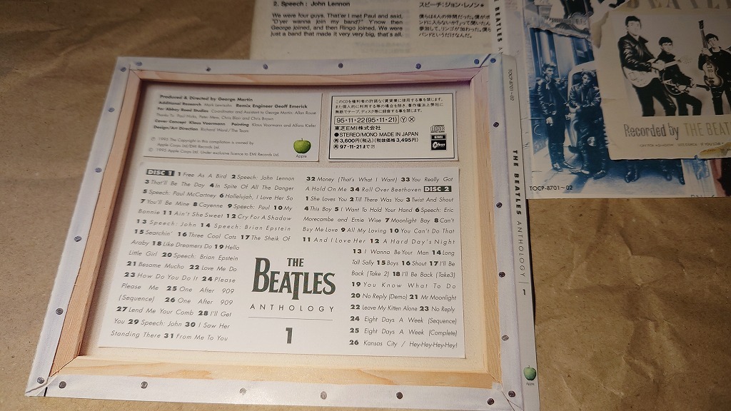 THE BEATLES　ザ?ビートルズ　ANTHOLOGY 1　2枚組　レンタル落ち　CD＠ヤフオク転載?転売禁止