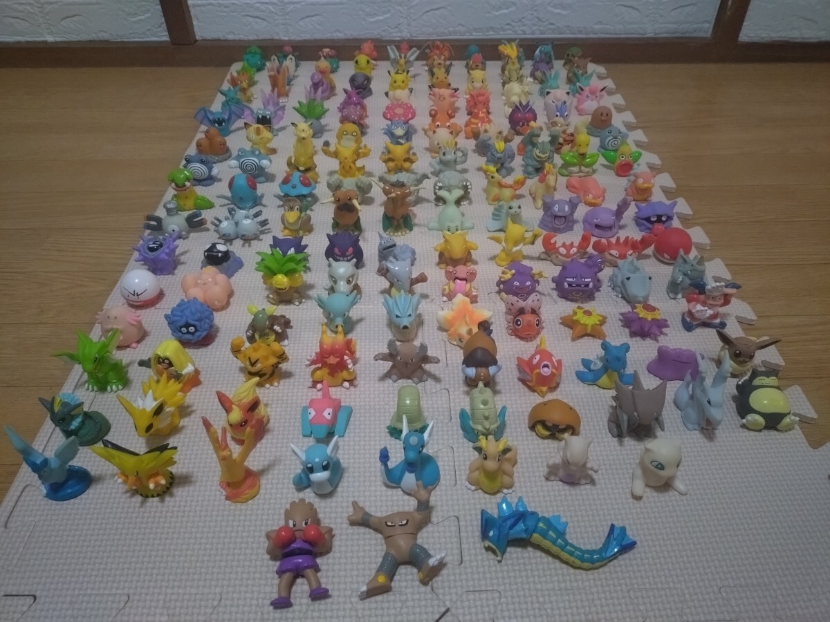 ポケモン 初期151種類/コンプリート 指人形 フィギュア まとめて ポケモン 初期151種類/コンプリート 指人形 フィギュア まとめて