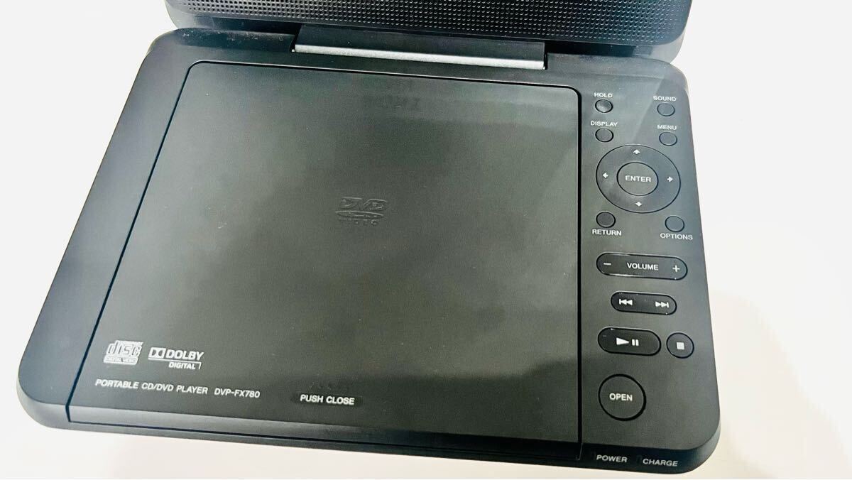 中古美品SONY ソニー ポータブルDVDプレーヤー DVP-FX780 動作