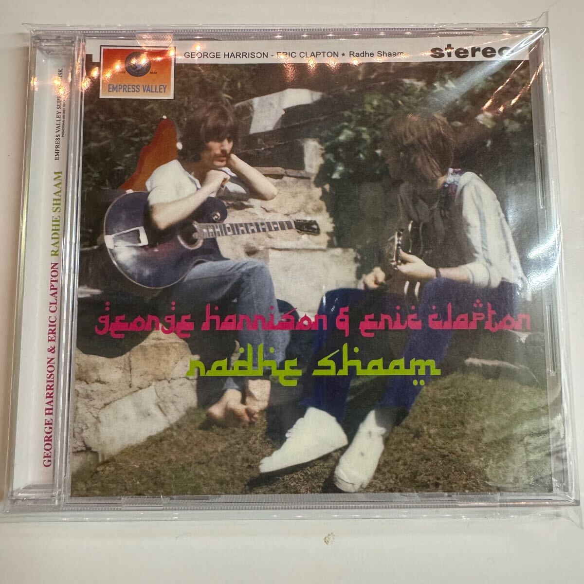 George Harrison Eric Clapton / “Radhe Shaam” Rare Trax and more (CD) Mid Valley Records プラケバージョンで再登場です！