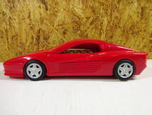 送料無料 希少 Ferrari testarossa レッド フェラーリ テレホン YE-F113 テスタロッサ512TR アンティーク 世田谷ベース レッド 電話機(jī) 
