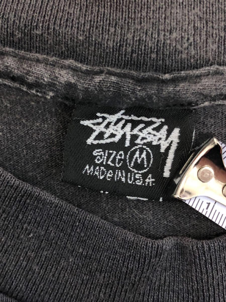 初期80s old stussy サーフスカル両面プリントロンT !黒タグ 墨 初期80s old stussy サーフスカル両面プリントロンT !黒タグ 墨
