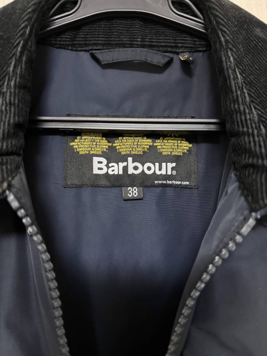 バブアー・ボーダーSL・ナイロン・NVY・38 中古 / Barbour バブアー・ボーダーSL・ナイロン・NVY・38 中古 / Barbour