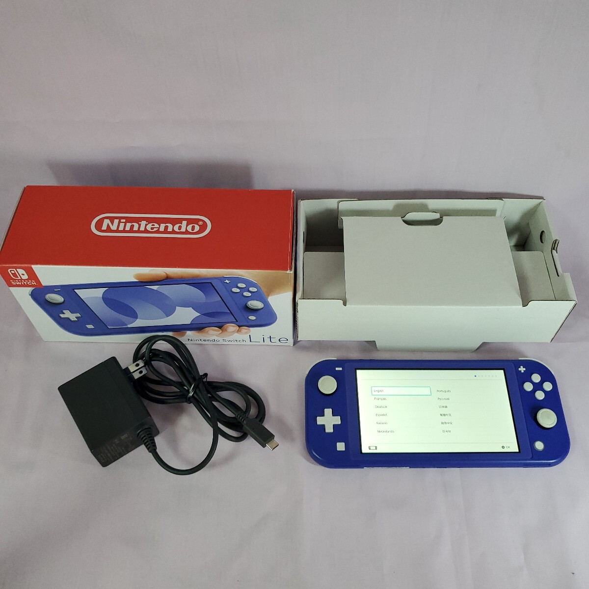 Nintendo Switch Lite ブルー 動作確認済み