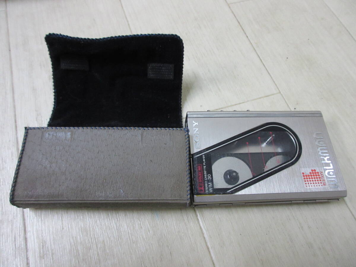 SONY ウォークマン　カセットプレイヤー　WM-30 買取販売実績有】SONY ソニー WM-30 ウォークマン WALKMAN