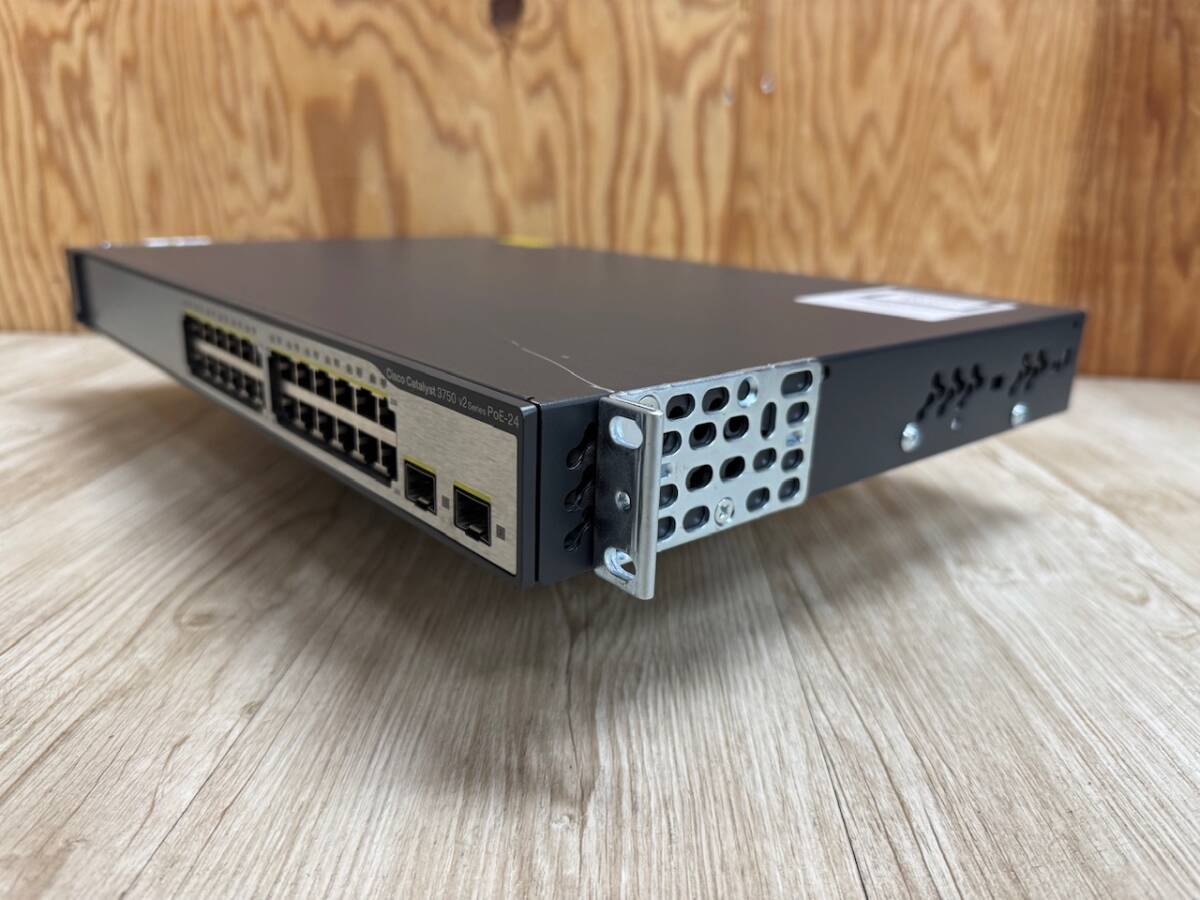 *6002-0218-13 * первый период . завершено / электризация гарантия * Cisco ( C3750V2-24PS-S V07) Catalyst 3750 V2 Series PoE-24 переключатель отправка размер :D