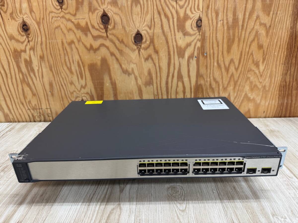 *6002-0218-13 * первый период . завершено / электризация гарантия * Cisco ( C3750V2-24PS-S V07) Catalyst 3750 V2 Series PoE-24 переключатель отправка размер :D