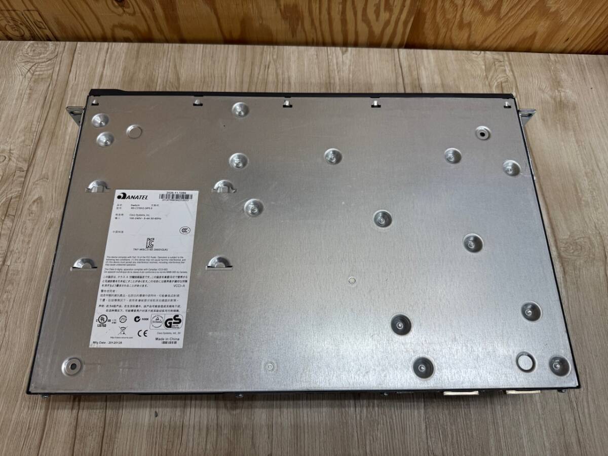 *6002-0218-13 * первый период . завершено / электризация гарантия * Cisco ( C3750V2-24PS-S V07) Catalyst 3750 V2 Series PoE-24 переключатель отправка размер :D