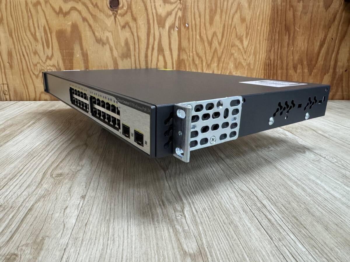*6002-0218-17 * первый период . завершено / электризация гарантия * Cisco ( C3750V2-24PS-S V07) Catalyst 3750 V2 Series PoE-24 переключатель отправка размер :D