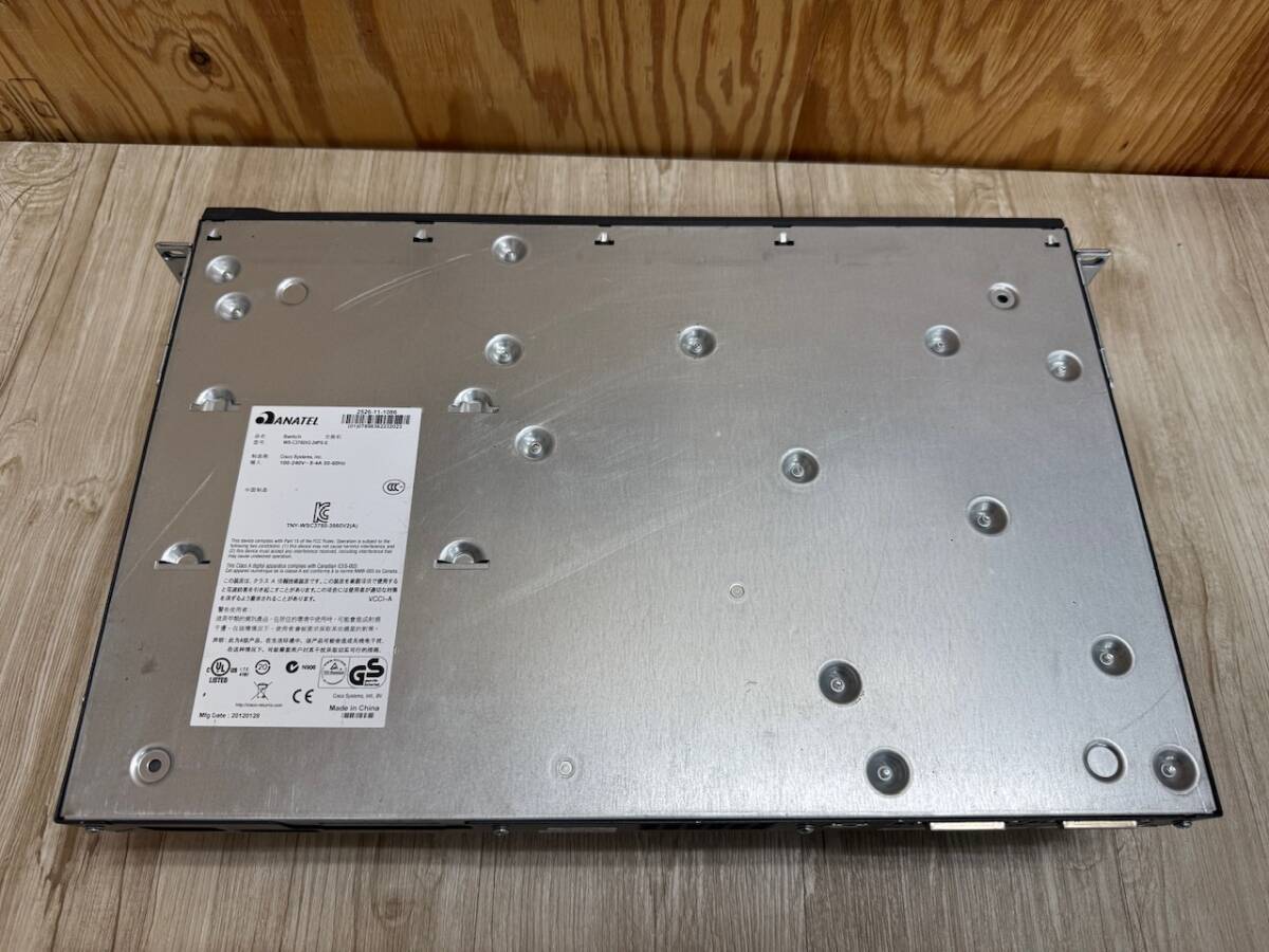 *6002-0218-17 * первый период . завершено / электризация гарантия * Cisco ( C3750V2-24PS-S V07) Catalyst 3750 V2 Series PoE-24 переключатель отправка размер :D