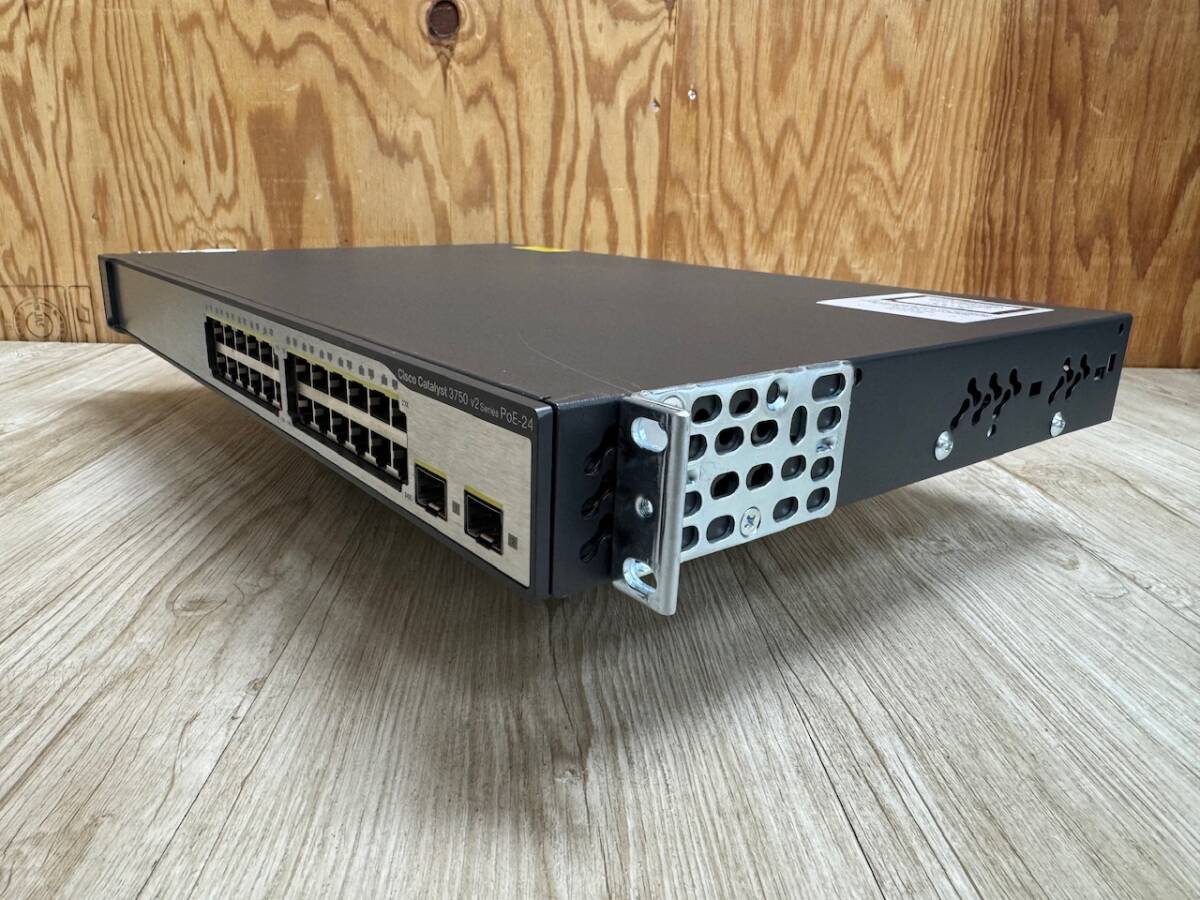 *6002-0218-18 * первый период . завершено / электризация гарантия * Cisco ( C3750V2-24PS-S V07) Catalyst 3750 V2 Series PoE-24 переключатель отправка размер :D